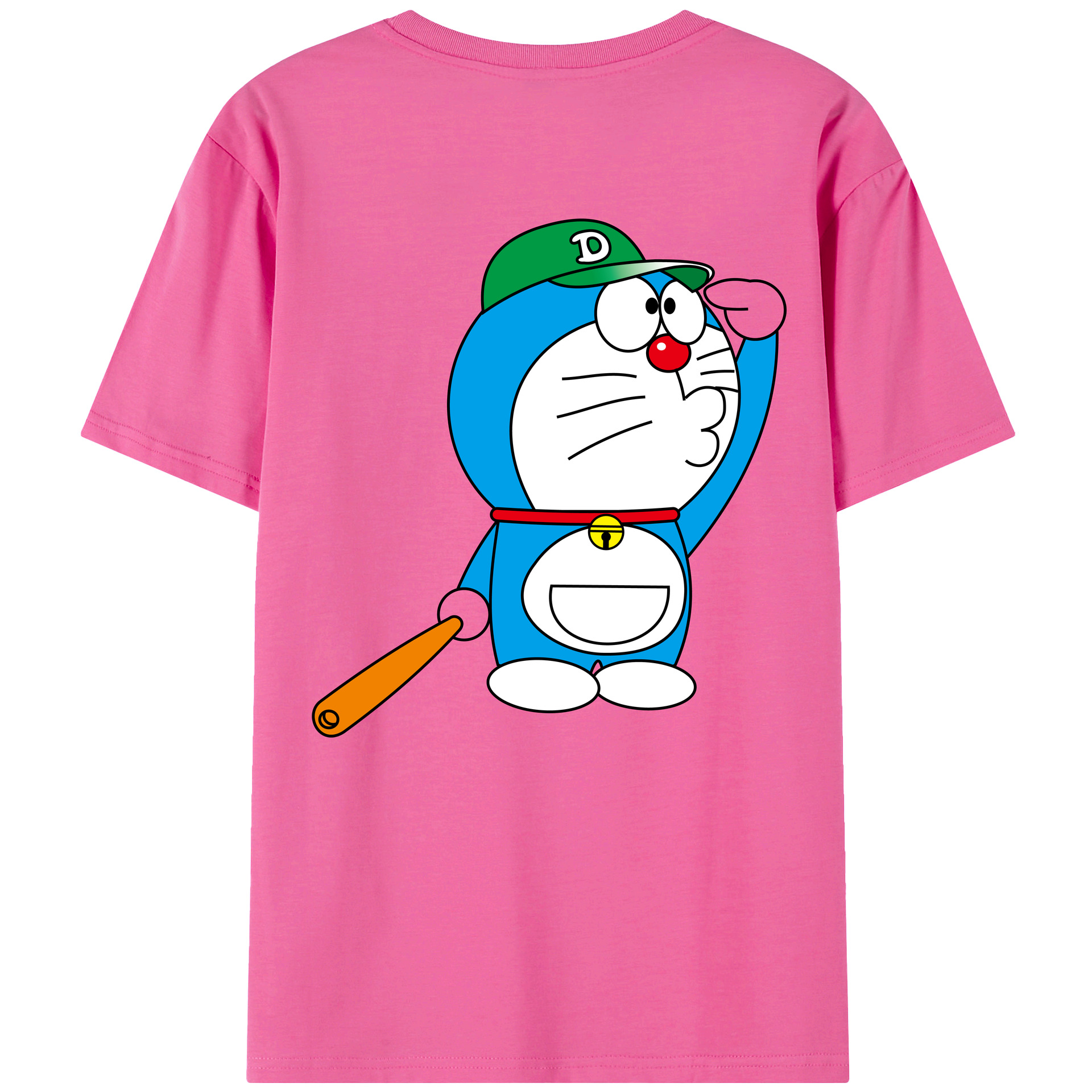 （画像用） ドラえもん Doraemon レディース半袖Tシャツ(バックプリント)